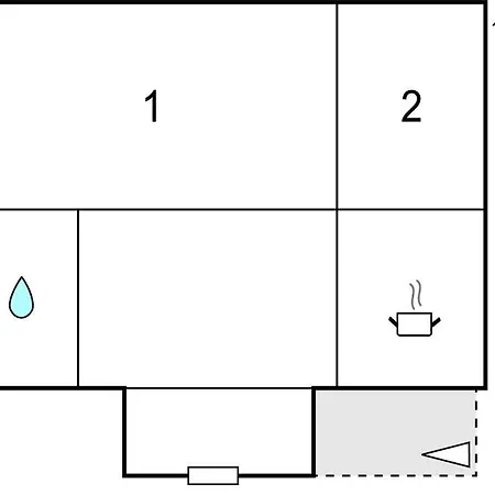 2 Bedroom Lovely In غدينيا